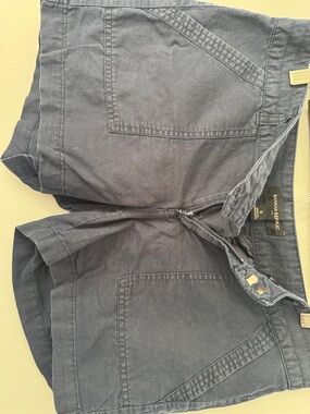 Banana Republic Dark Navy Cotton Utility Shorts